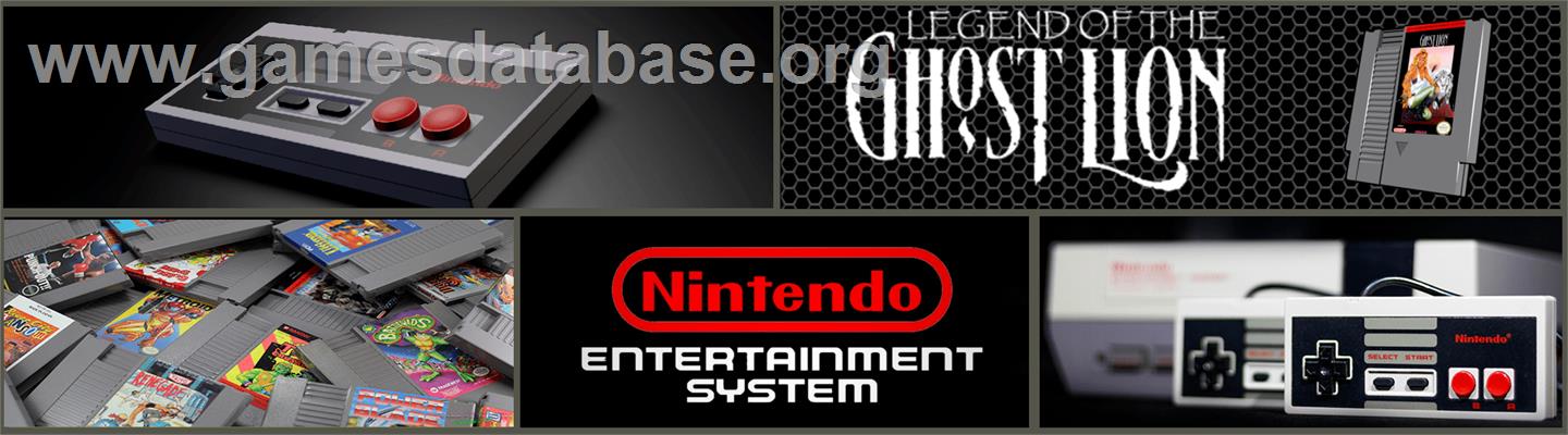 Ghost Lion - Nintendo NES - Artwork - Marquee