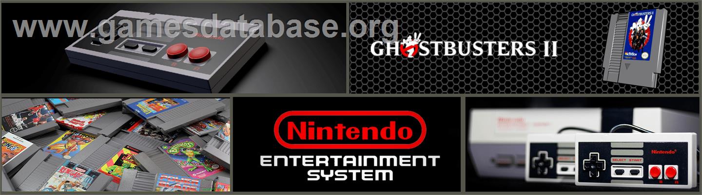 Ghostbusters 2 - Nintendo NES - Artwork - Marquee