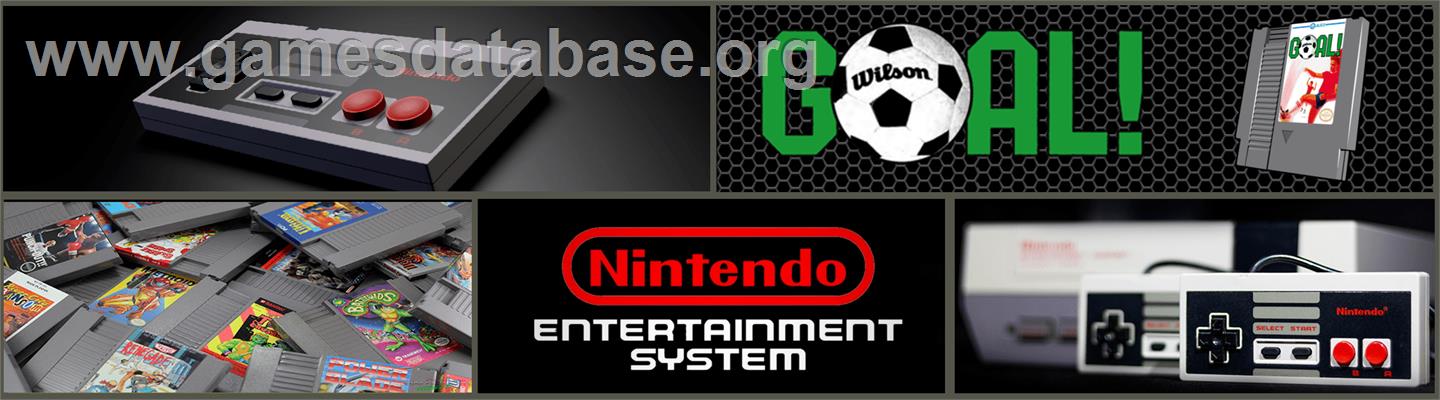 Goal - Nintendo NES - Artwork - Marquee
