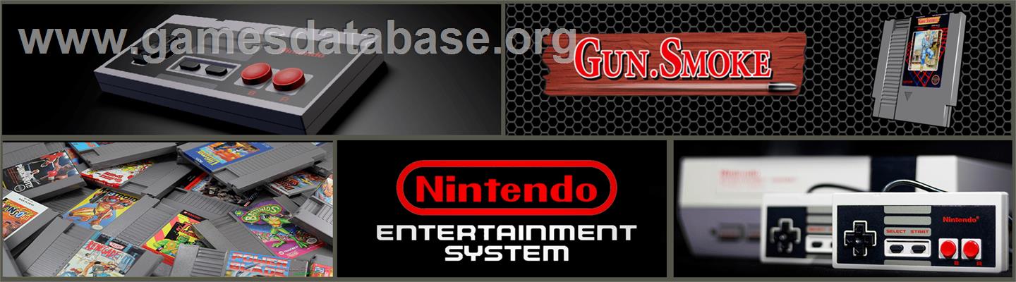 Gun.Smoke - Nintendo NES - Artwork - Marquee