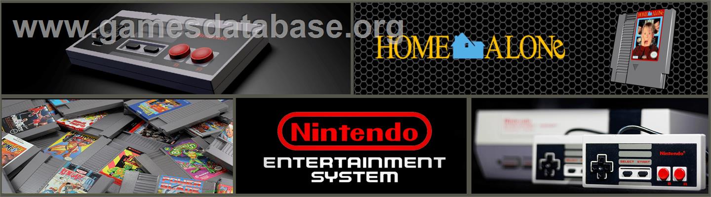 Home Alone - Nintendo NES - Artwork - Marquee