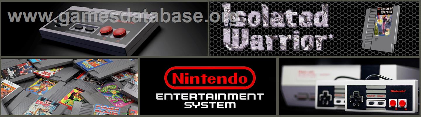 Isolated Warrior - Nintendo NES - Artwork - Marquee