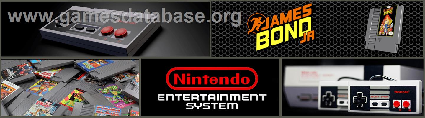 James Bond Jr. - Nintendo NES - Artwork - Marquee