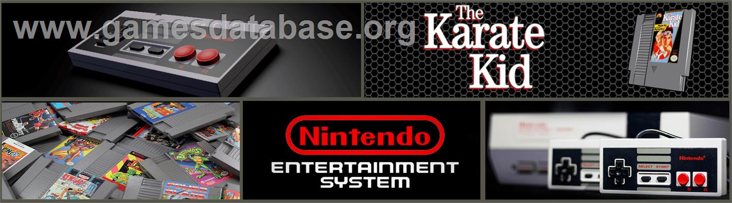 Karate Kid - Nintendo NES - Artwork - Marquee