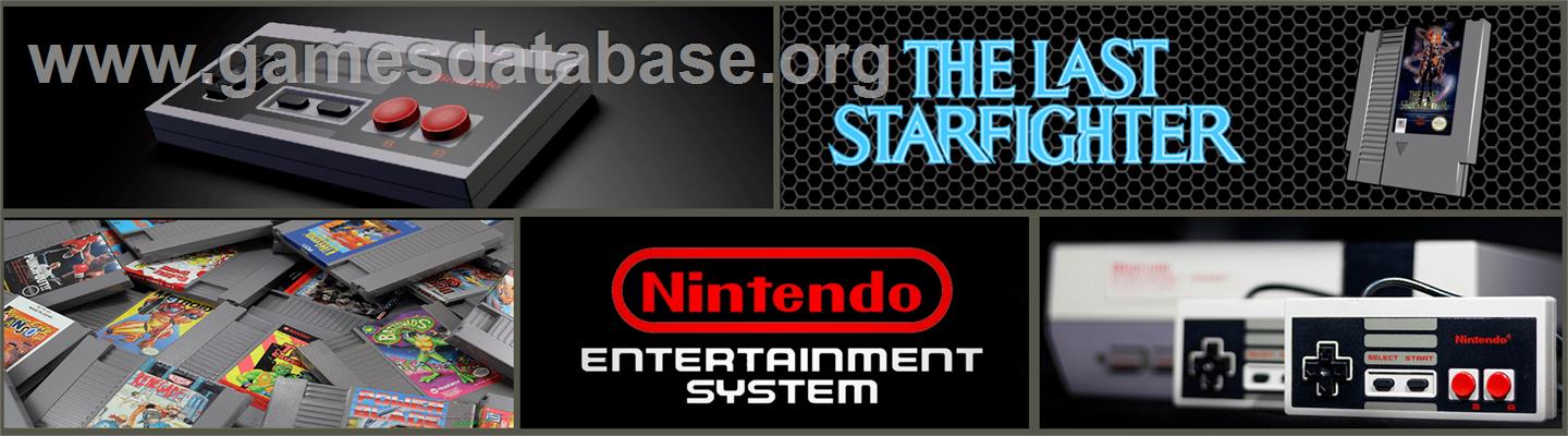 Last Starfighter - Nintendo NES - Artwork - Marquee