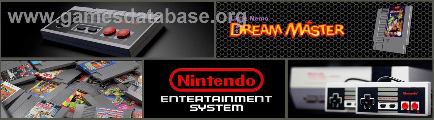Little Nemo: The Dream Master - Nintendo NES - Artwork - Marquee