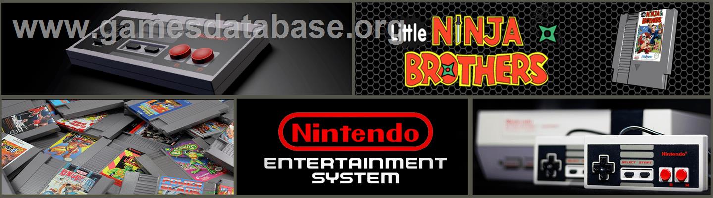 Little Ninja Brothers - Nintendo NES - Artwork - Marquee