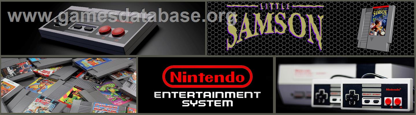Little Samson - Nintendo NES - Artwork - Marquee
