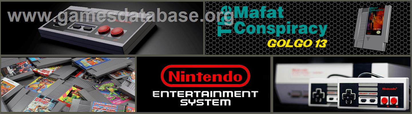 Mafat Conspiracy - Nintendo NES - Artwork - Marquee