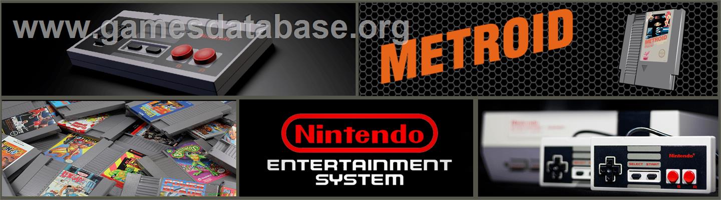 Metroid - Nintendo NES - Artwork - Marquee