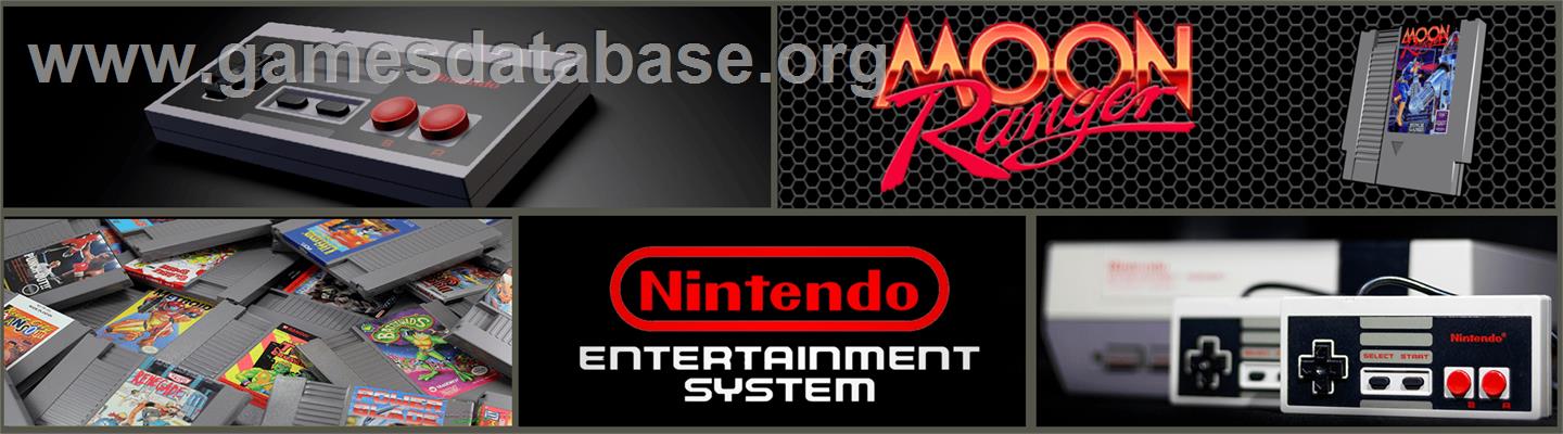 Moon Ranger - Nintendo NES - Artwork - Marquee