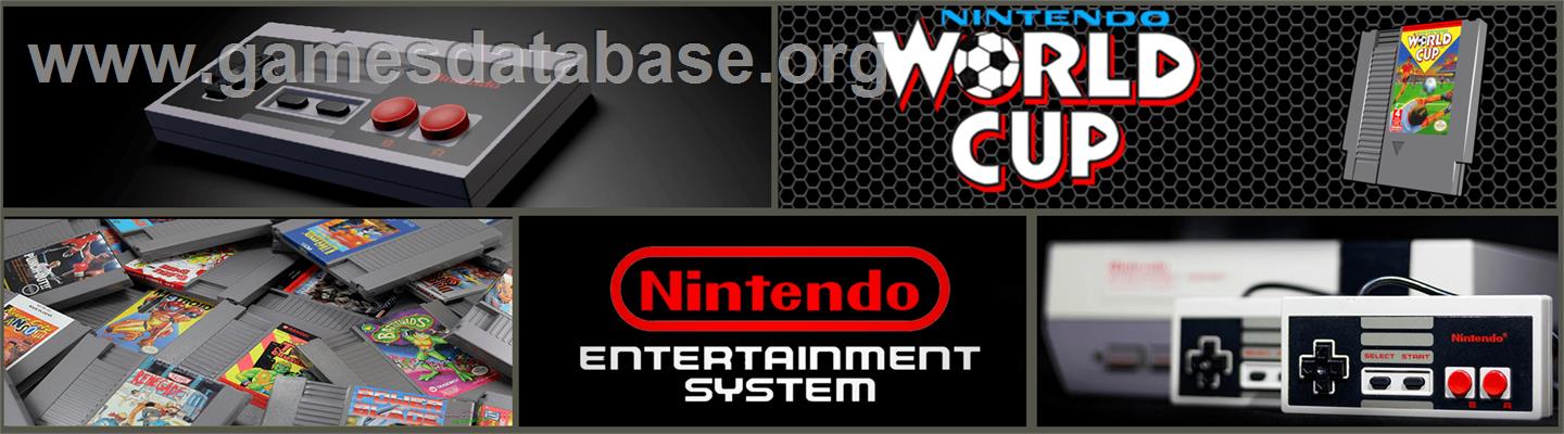 Nintendo World Cup - Nintendo NES - Artwork - Marquee