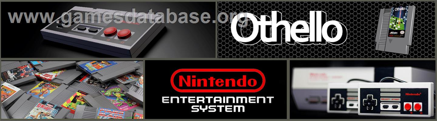 Othello - Nintendo NES - Artwork - Marquee