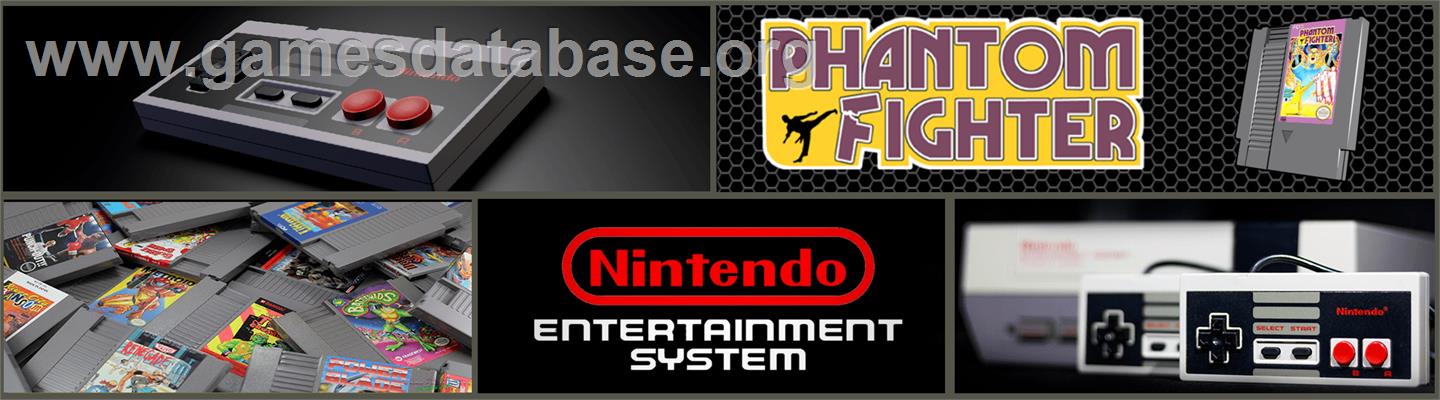 Phantom Fighter - Nintendo NES - Artwork - Marquee