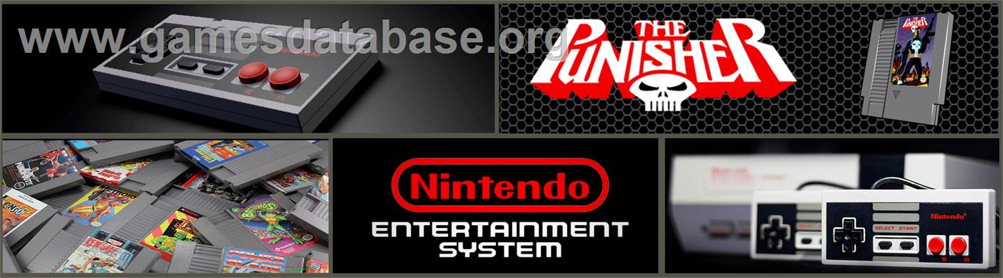 Punisher, The - Nintendo NES - Artwork - Marquee