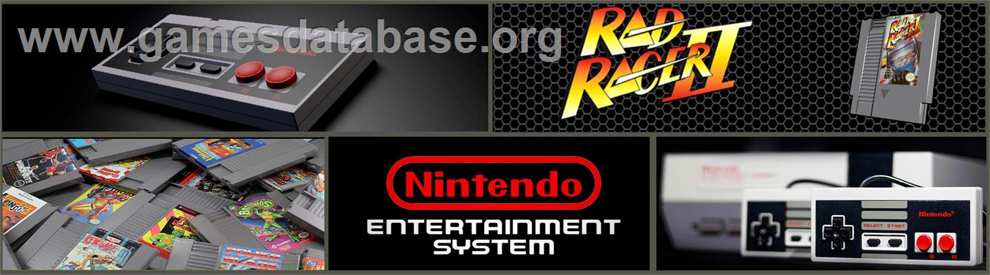 Race Chase II - Nintendo NES - Artwork - Marquee