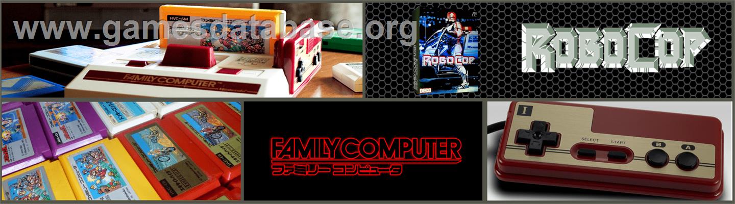 Robocop - Nintendo NES - Artwork - Marquee