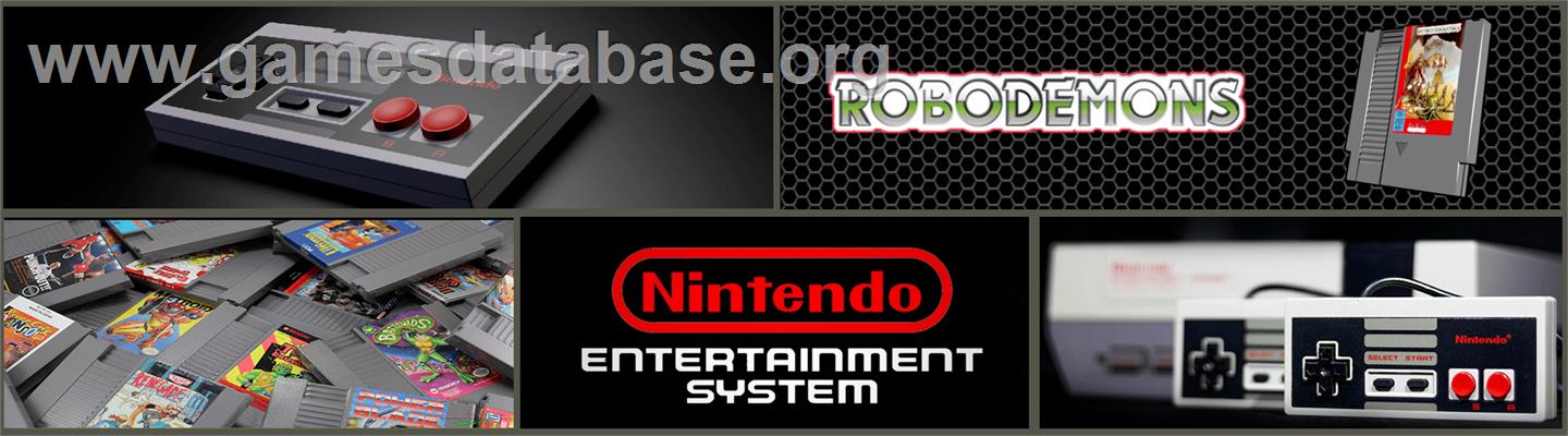 Robodemons - Nintendo NES - Artwork - Marquee