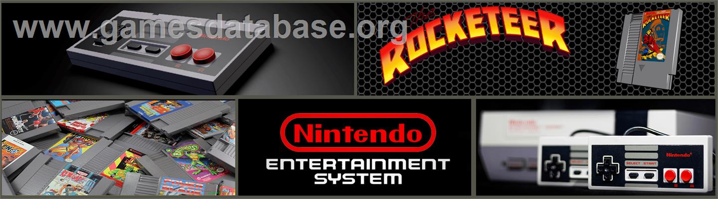 Rocketeer - Nintendo NES - Artwork - Marquee
