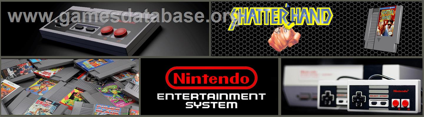 Shatterhand - Nintendo NES - Artwork - Marquee