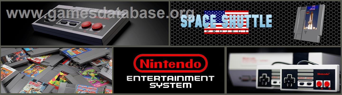 Space Shuttle Project - Nintendo NES - Artwork - Marquee
