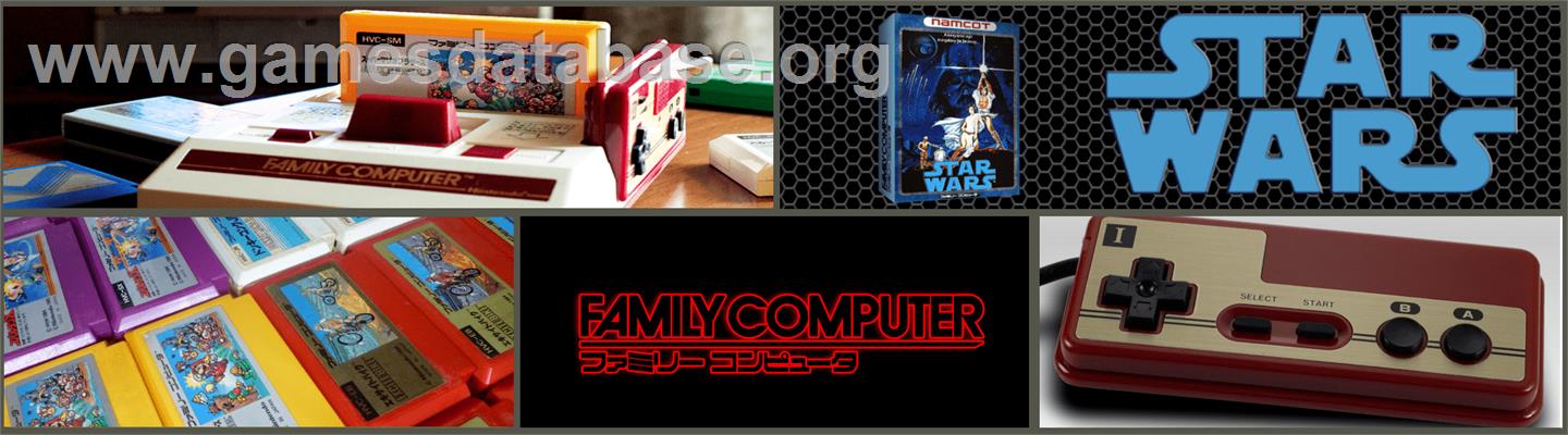 Star Wars: The Empire Strikes Back - Nintendo NES - Artwork - Marquee