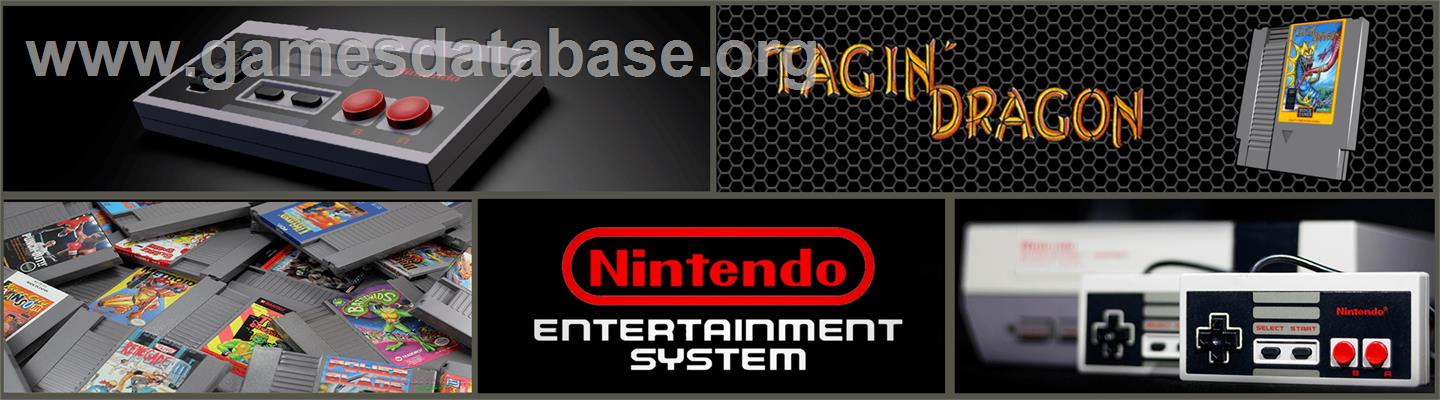 Tagin' Dragon - Nintendo NES - Artwork - Marquee