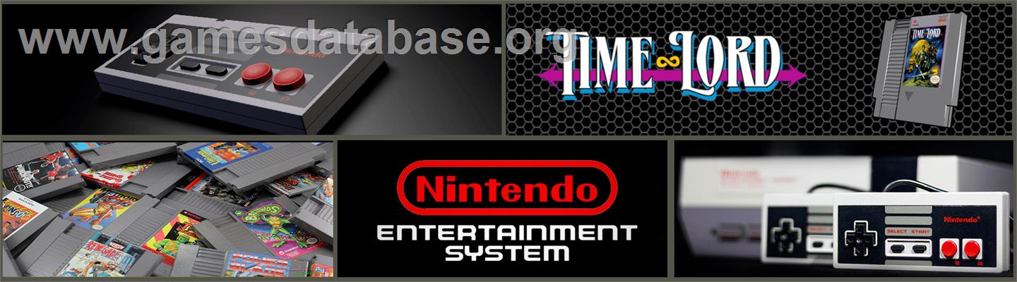 Time Lord - Nintendo NES - Artwork - Marquee