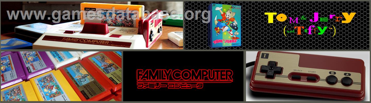 Tom & Jerry: The Ultimate Game of Cat and Mouse - Nintendo NES - Artwork - Marquee