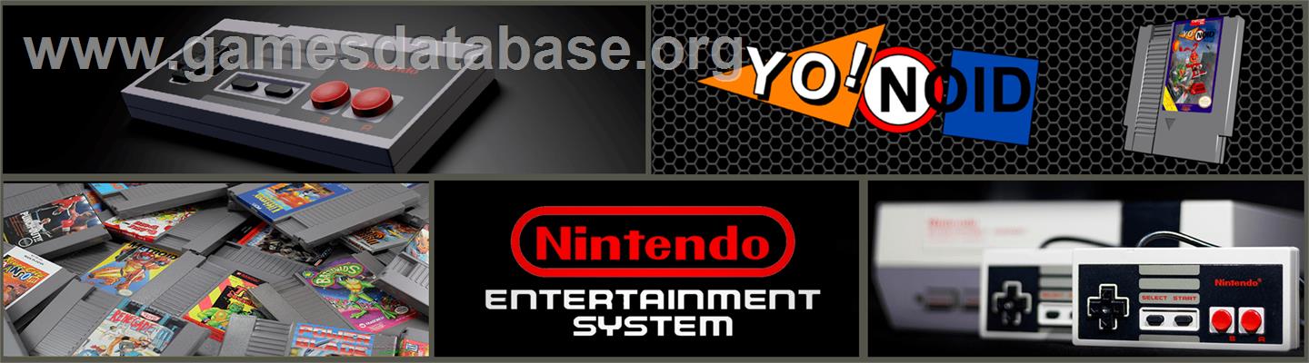 Yo! Noid - Nintendo NES - Artwork - Marquee
