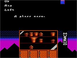 In game image of Ankoku Shinwa: Yamato Takeru Densetsu on the Nintendo NES.
