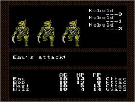 In game image of Bard's Tale, The on the Nintendo NES.