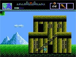 In game image of Battle of Olympus on the Nintendo NES.