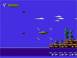 In game image of Captain Planet And The Planeteers on the Nintendo NES.