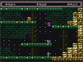In game image of Cheril Perils Classic on the Nintendo NES.