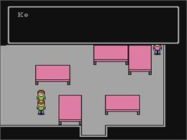 In game image of Convention Quest on the Nintendo NES.