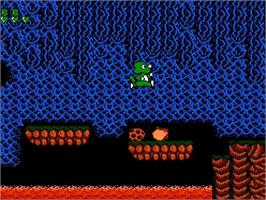 In game image of Dooly Bravo Land on the Nintendo NES.