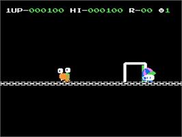 In game image of Door Door on the Nintendo NES.