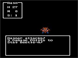 In game image of Dragon Warrior 4 on the Nintendo NES.