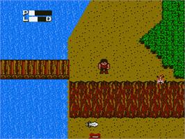 In game image of Erunaaku No Zaihou on the Nintendo NES.