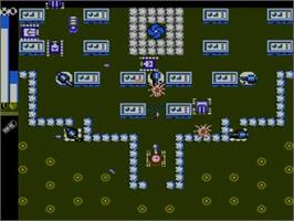 In game image of Final Combat on the Nintendo NES.