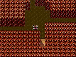 In game image of Final Fantasy 3 on the Nintendo NES.