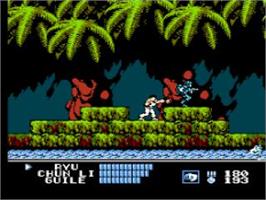 In game image of G.i. Joe - A Real American Hero on the Nintendo NES.