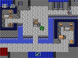 In game image of Grand Master on the Nintendo NES.