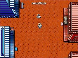 In game image of Gun.Smoke on the Nintendo NES.