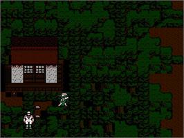 In game image of Hyakki Yagyou on the Nintendo NES.