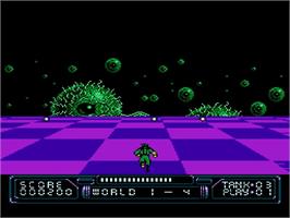 In game image of JJ - Tobidase Daisakusen Part 2 on the Nintendo NES.
