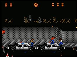 In game image of Last Action Hero on the Nintendo NES.