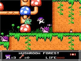 In game image of Little Nemo: The Dream Master on the Nintendo NES.