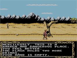 In game image of Magician on the Nintendo NES.
